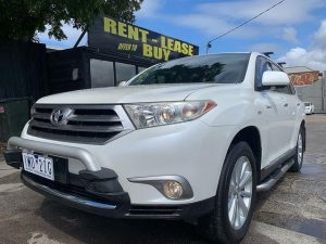 2011 Toyota Kluger Grande 7 seat automatic petrol 4x2