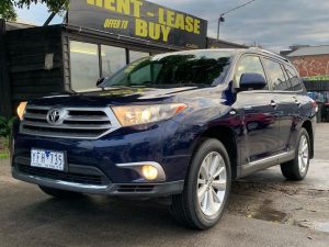 2010 Toyota Kluger Grande 7 seat automatic petrol AWD