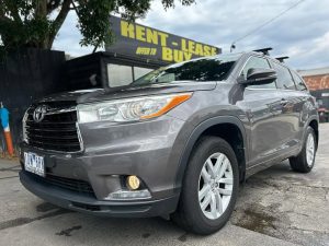 2014 Toyota Kluger GX 7 seat automatic petrol